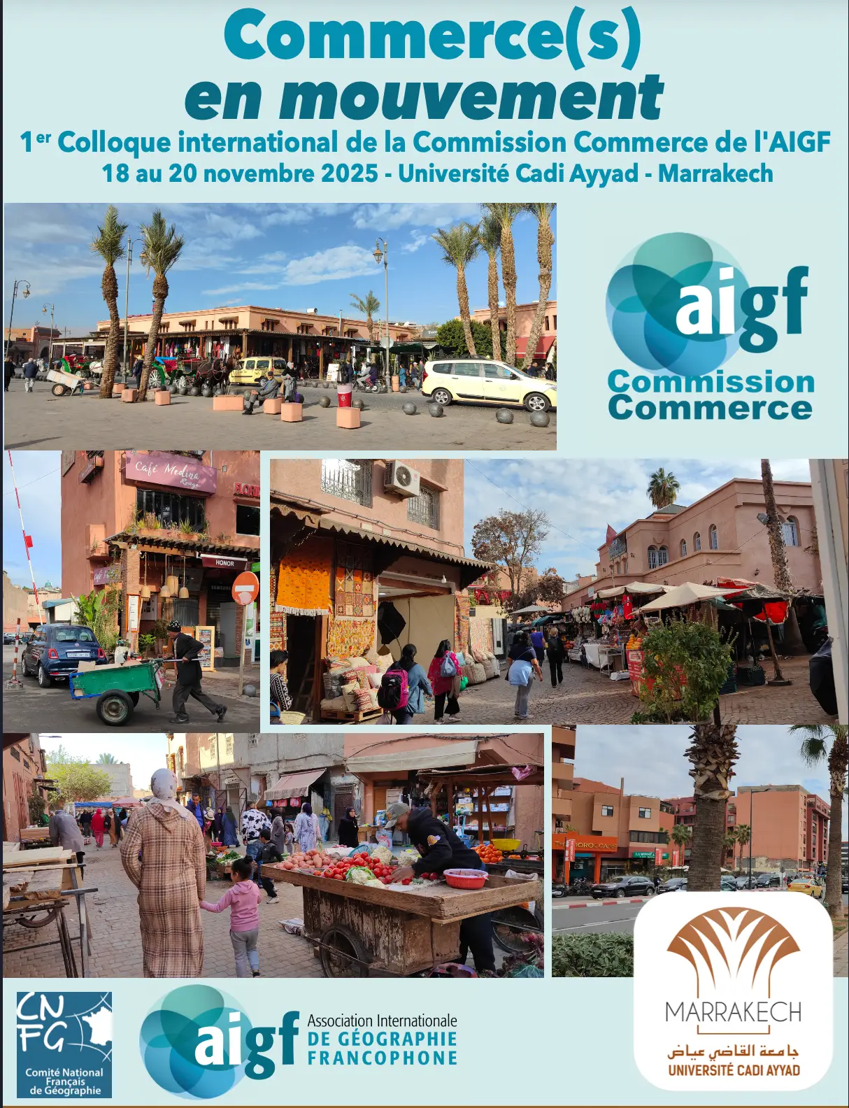 Commerce(s) en mouvement – 1er Colloque international de la Commission Commerce de l’AIGF